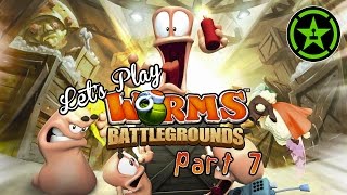 Lets Play  Worms Battlegrounds Part 7 [upl. by Nivri159]