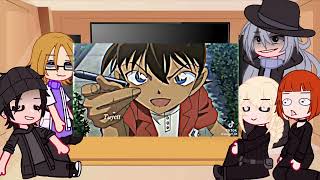 FBI  Black Organization react to Conan  AllConanAllShinichi  by  QIANA💦 [upl. by Llenod]