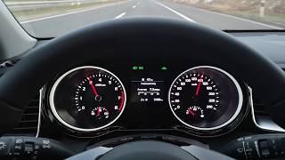 KIA Ceed 2019 10 TGDi LX Fresh  consumption at 130 kmh [upl. by Edras]