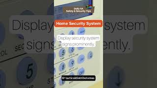 Home Security System Safety and Security Tips and Advice [upl. by Ody]