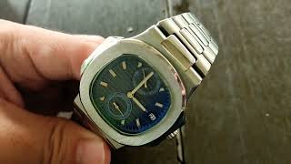 Didun Design Patek Philippe Nautilus homage ノーチラス風クオーツ [upl. by Peddada]