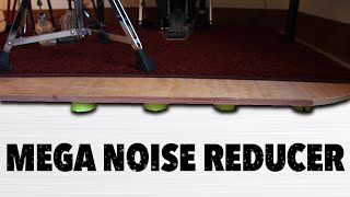 Noise Reducing Drum Riser Low Budget Version [upl. by Aihcropal453]