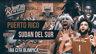 Puerto Rico vs Sudan Del Sur  Analisis del Juego  Paris 2024 FIBA [upl. by Zela949]