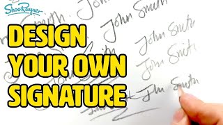 How to design your own amazing signature  over 5 million views [upl. by Dalston628]