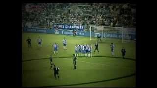 David Beckham Vs Malaga II Real Madrid 20032004Man of the match [upl. by Oiceladni792]