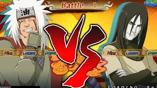 Jiraiya VS Orochimaru  HD Naruto Shippuden Ultimate Ninja Storm 2 PS4  PlayStation 5 [upl. by Ahsitneuq]