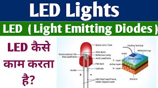 LED ll Light Emitting Diodes ll Electronics ll How to work LED By Naresh sir [upl. by Zetroc476]