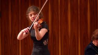 Ravel Tzigane Caroline Adomeit violin [upl. by Yadrahc]