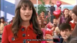 Glee  Stereo Hearts Full Performance with Lyrics [upl. by Mcdermott]