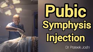 Pubic Symphysis Steroid Injection  Osteitis Pubis  Dr Prateek Joshi [upl. by Aihsenrad523]