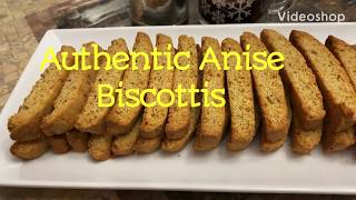 Authentic Anise Biscottis [upl. by Rybma870]