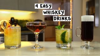 Four Easy Whiskey Drinks [upl. by Zasuwa]