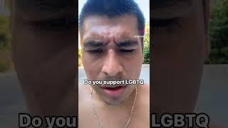 DO YOU SUPPORT LGBTQ 🏳️‍🌈 🤣 artist comedyfilms like lol funnycomedy memes nyc music meme [upl. by Willy]