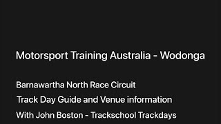 MTA Wodonga  Barnawartha Track Day Guide amp Venue Information  John Boston  i20N  Trackschool [upl. by Chiarra796]