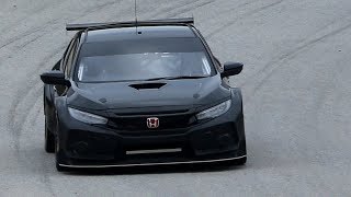 Meet New Widebody Honda Civic Type R For 2018 BTCC [upl. by Elleiram559]