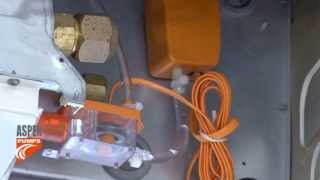 Install of mini orange pump on ceiling unit [upl. by Kinchen]