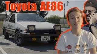 LESSAI  Toyota AE86 Trueno Initial D  Livraison express  Vilebrequin [upl. by Einatsed]