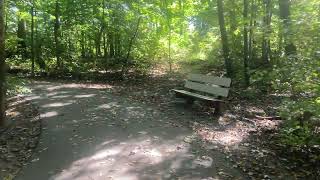 Hiking with my kids at Red Oaks Nature Center in Michigan [upl. by Aileek]