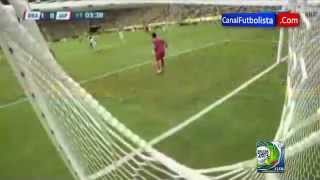 Crazy goal by Neymar vs Japan in Fifa Confederations Cup 2013 [upl. by Willdon]