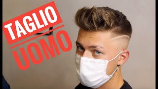 Taglio uomo come gestire i capelli lunghi tutorial fade e point cut [upl. by Heidt]