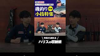 【磯釣り】めっちゃ便利なハリスの収納方法【切り抜き】 フカセ釣り グレ釣り チヌ釣り 釣り 釣具のポイント [upl. by Nnyrb]