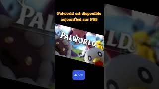 Palworld est disponible aujourdhui sur PS5 palworld ps5 playstation5 [upl. by Shuman504]