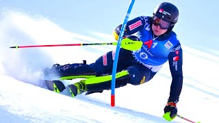 FIS Alpine Ski World Cup  Mens Slalom Run 1  Kitzbühel AUT  2024 [upl. by Zarla]