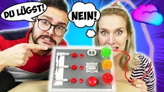 LÜGENDETEKTOR CHALLENGE  Kaan VS Nina WER HAT INS SCHWIMMBECKEN GEPINKELT Intime Frage beantworten [upl. by Ab503]