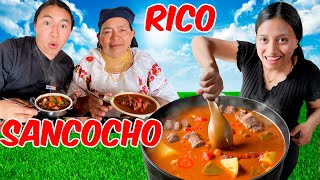 COCINAMOS LA MEJOR RECETA DE SANCOCHO PARA MI FAMILIA  Aracelii LM [upl. by Eivi179]