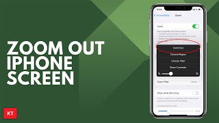 How to fix iPhone screen stuck in zoom mode  How to zoom out iPhone screen [upl. by Zanze1]