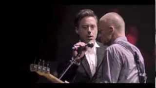 The Avengers Stars Robert Downey Jr and Jeremy Renner Singing Live [upl. by Ymaj]