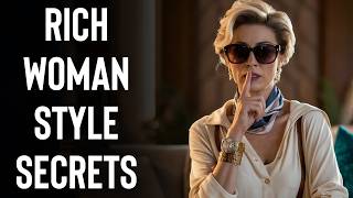 6 Secret Style Tips Rich Women Never Share [upl. by Asilrak]