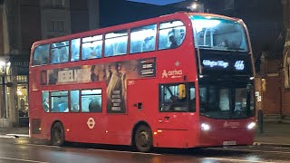 ADL Enviro400 Arriva London T281 LJ13CHO Route 466 Addington Village [upl. by Nnahsal]