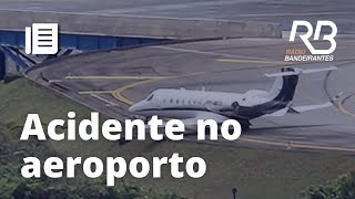 Aeroporto de Congonhas amanhece em caos após acidente [upl. by Grimes]