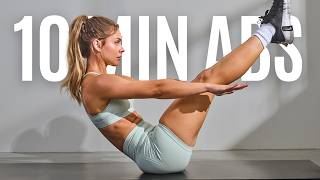 10 MIN ABS amp CORE WORKOUT [upl. by Haimorej]