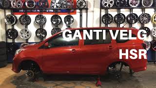 DAIHATSU SIGRA JADI KEREN TANPA GANTI BAN  MODIFIKASI DAIHATSU SIGRA PAKAI VELG HSR WHEEL RING 14 [upl. by Gnilyam]