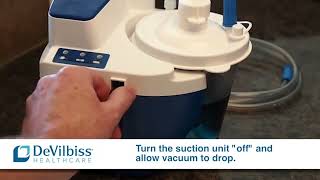 How to Clean Devilbiss Vacu Aide Quiet Suction Unit  HPFY [upl. by Secnarf370]