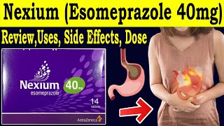 Review Nexium 40 mg capsule uses in Urdu Hindi  Esomeprazole 40mg 20mg  Uses Side Effects Dose [upl. by Yrffoeg937]