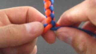 How to Tie a Four Strand Round Braid by TIAT quotThe Easy Wayquot [upl. by Koenig]