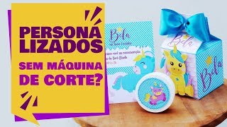 Papelaria Personalizada sem Máquina de Corte  Corel mais Cameo  Bia Oliveira [upl. by Lotta]