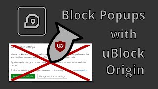 Block popups with uBlock Origin [upl. by Adianes]