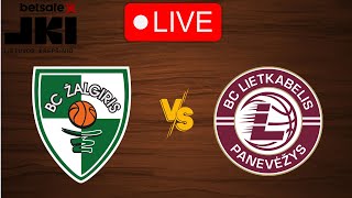 🔴 Live Zalgiris vs Lietkabelis  Live Play By Play Scoreboard [upl. by Eillom109]