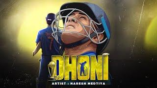 Mahendra Singh Dhoni MS Dhoni rap song  Naresh Medtiya  msdhoni dhoni hustle [upl. by Hametaf]