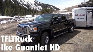 2015 GMC Sierra 3500 takes on the new Ike Gauntlet HD Extreme Towing Test [upl. by Repsag955]