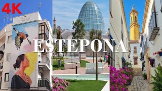 ESTEPONA  most BEAUTIFUL Towns in Spain  Malaga Province [upl. by Donall]