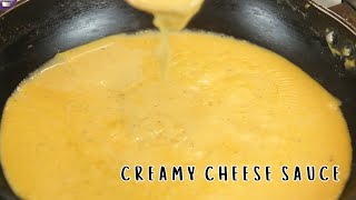 Cheese Sauce Recipe  How to make Cheese Sauce for burgers and fries [upl. by Akihsat65]