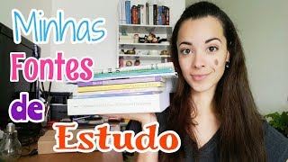 Minhas Fontes de Estudo [upl. by Adnorrehs]