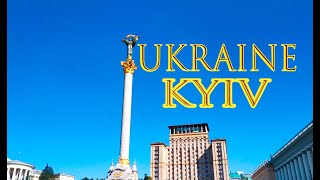 Kyiv Ukraine walkingTravel bicycle rideRelax walkKhreshchatykVDNGMaidanUrban ParkKievAsmr [upl. by Ahsinuq]