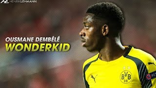 19 Year Old Ousmane Dembélé  Dortmund  Goals amp Skills [upl. by Harbed465]