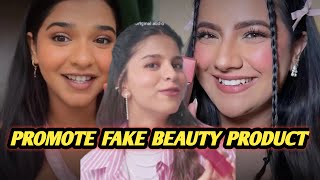 INFLUENCERS LIKE MRUNAL PANCHAL CAUGHT LYING Why INFLUENCERS PROMOTE FAKE PRODUCT LIKE MAYBELLINE [upl. by Hsirk351]